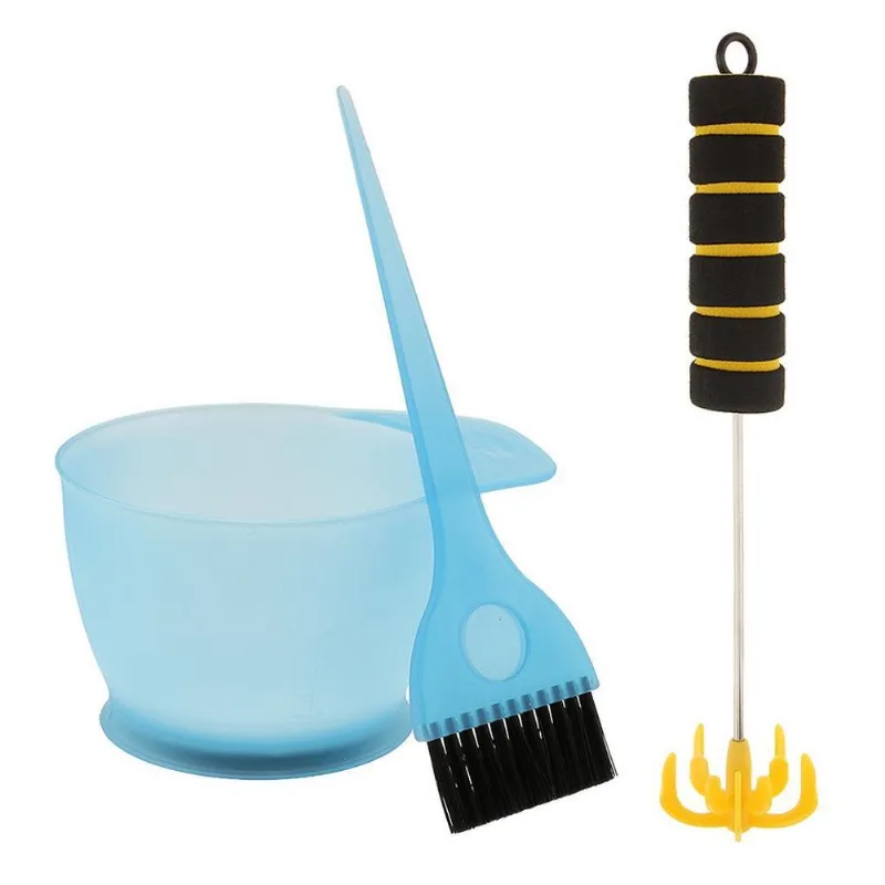 Conjunto De Agitador De Pincéis De Salão Para Tingimento De Cabelo