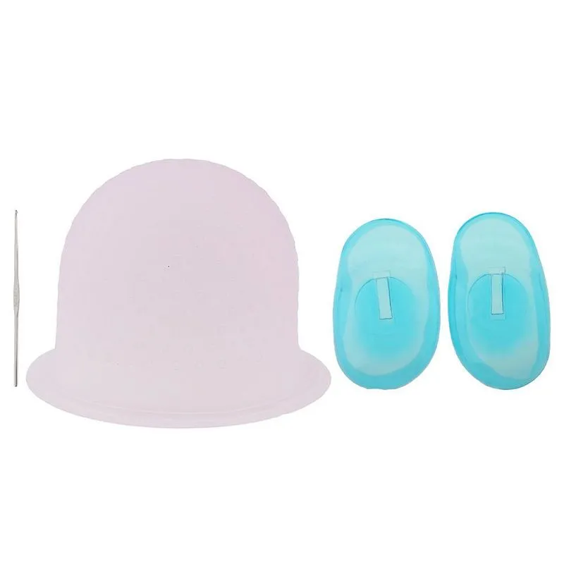 Tampa De Silicone Corante Reutilizável Para Colorir O Cabelo Com