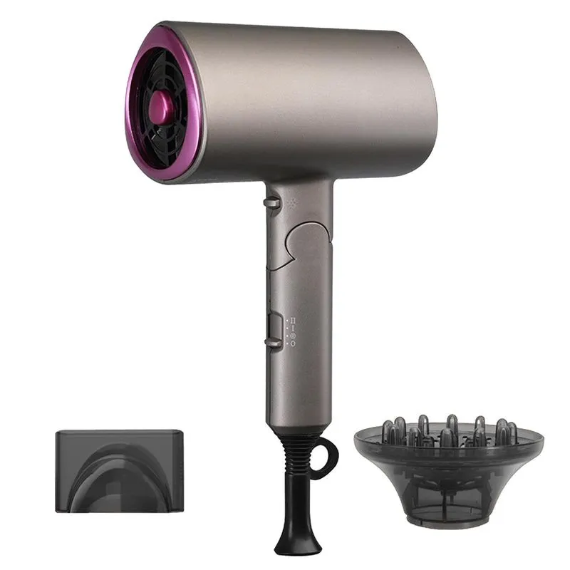 Tampa Do Secador De Cabelo Do Salão Alça Dobrável Ventilador Viagem
