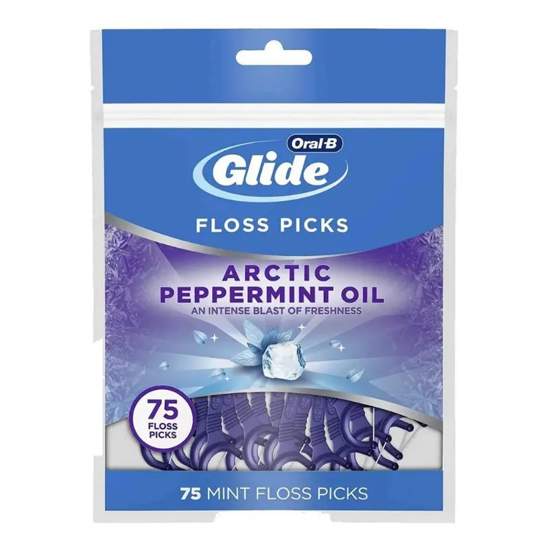 Fio Dental Oral B Glide Arctic 75 Flosspicks