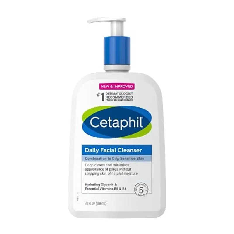 Limpador Facial Diário Cetaphil Hipoalergênico 590ml