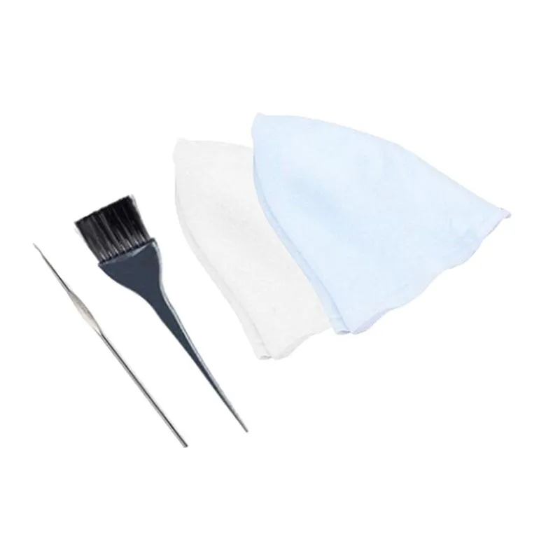2x Silicon Highlighting Dye Cap Hat Tools Profissionais