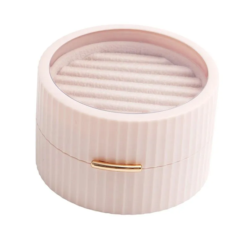 Porta Organizador De Colar De Anéis De Caixa De Jóias Pequena