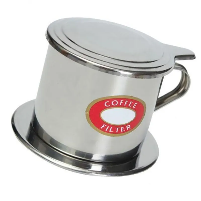 2xpour Over Vietnamese Coffee Filter Press Dripper Single