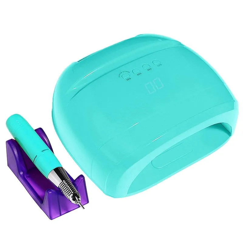 Lâmpada De Unhas Led Art Com Sensor Automático C/broca De Unhas Para Secagem Em Salão