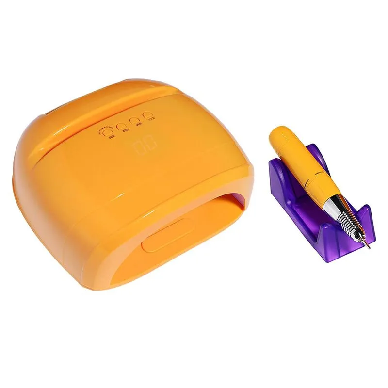 Lâmpada De Unhas Led Art Com Sensor Automático C/broca De Unhas Para Secagem Em Salão