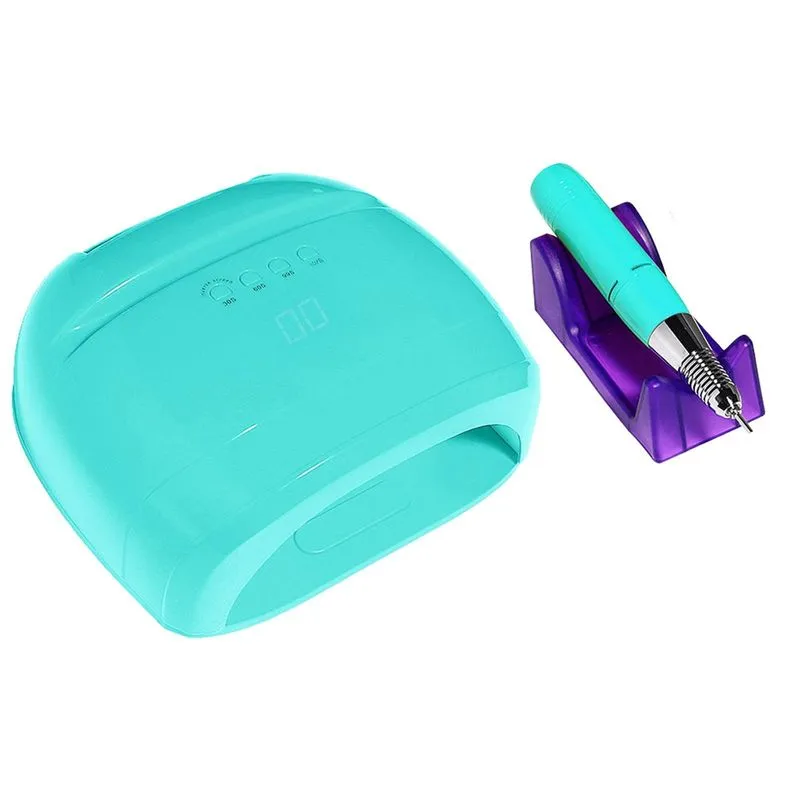 Lâmpada De Unhas Led Art Com Sensor Automático C/broca De Unhas Para Secagem Em Salão