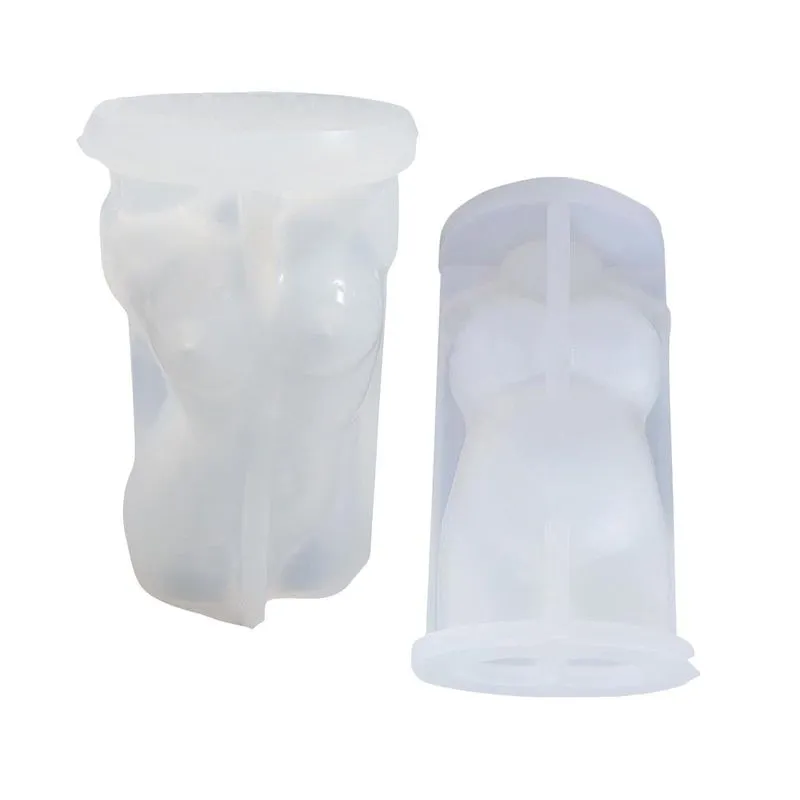 2 Conjuntos De Molde De Bolo De Silicone Transparente Fondant Baking Diy Soap