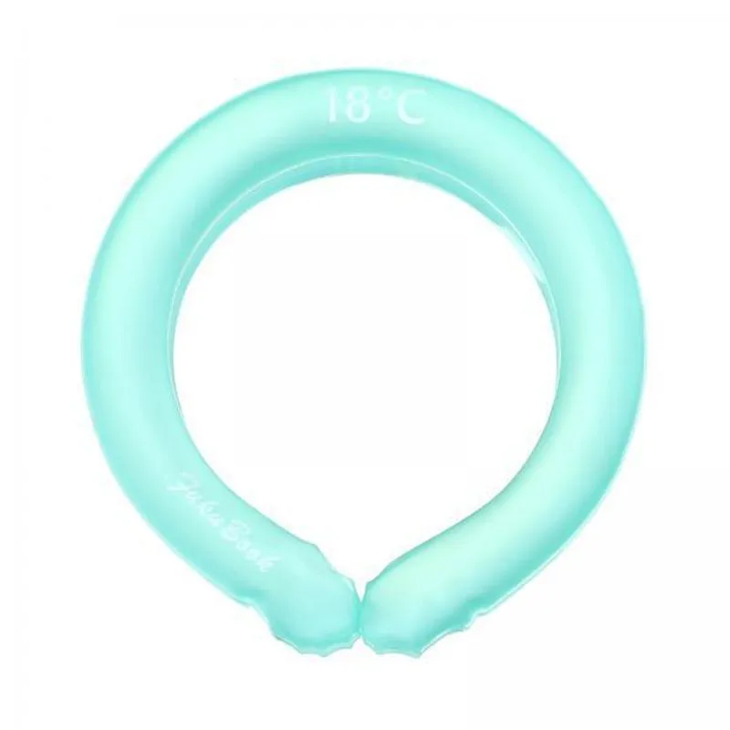 2xneck Cooling Tube Cold Gel Ice Pack Chill Freeze Neck