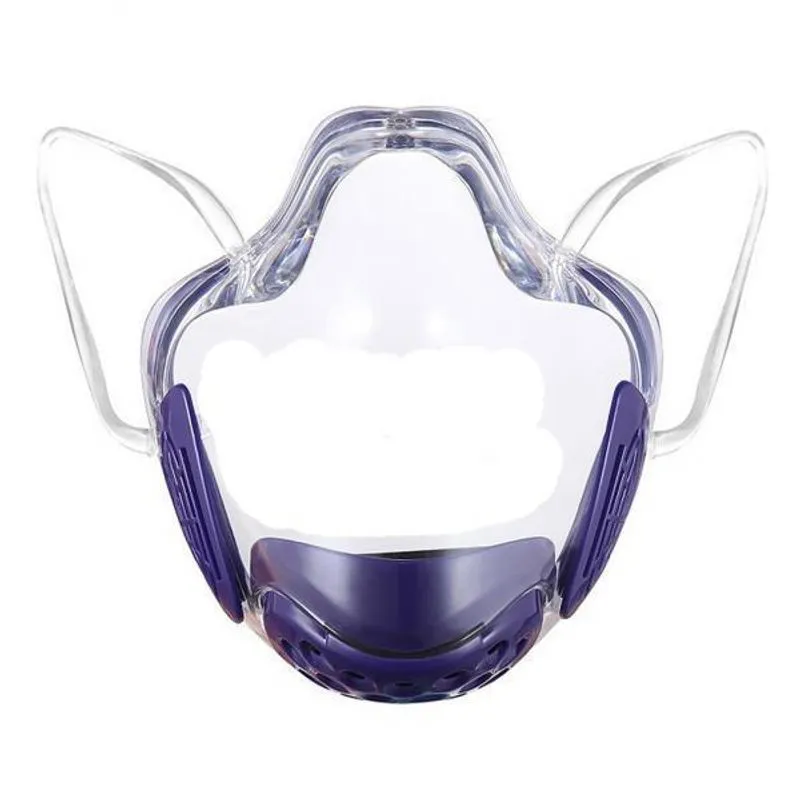 3xclear Capa De Máscara Facial Transparente Reutilizável