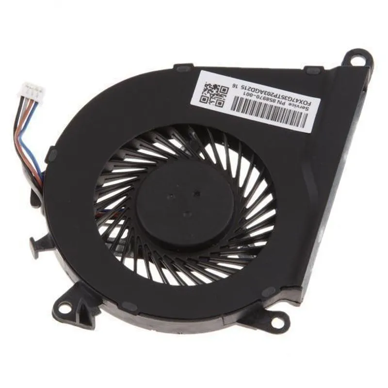 2xventoinha De Resfriamento Da Gpu Da Cpu Do Laptop Para Hp Omen 15-ax 15-ax000 15