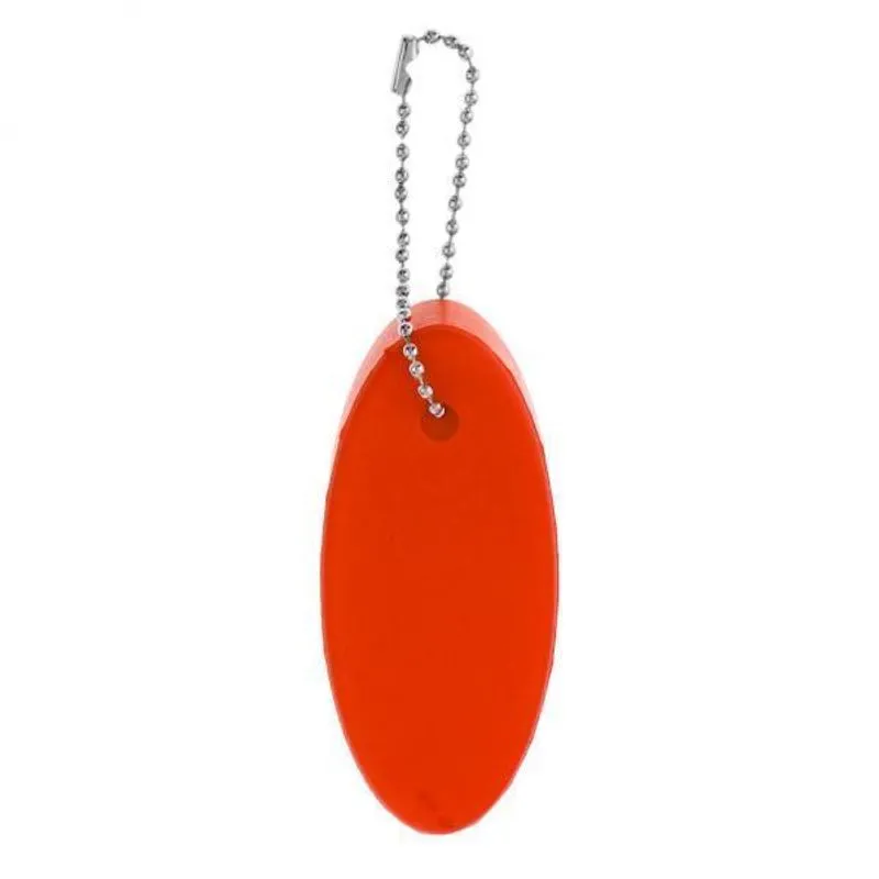2x Chaveiro Chaveiro Oval Flutuante Espuma Esportiva Água