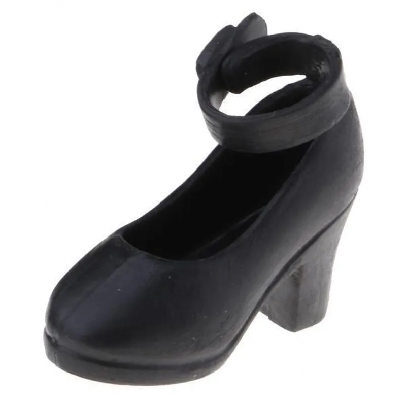 2xfashion Doll Sapatos De Salto Alto Para 1/6 Bjd Dolls Vestir
