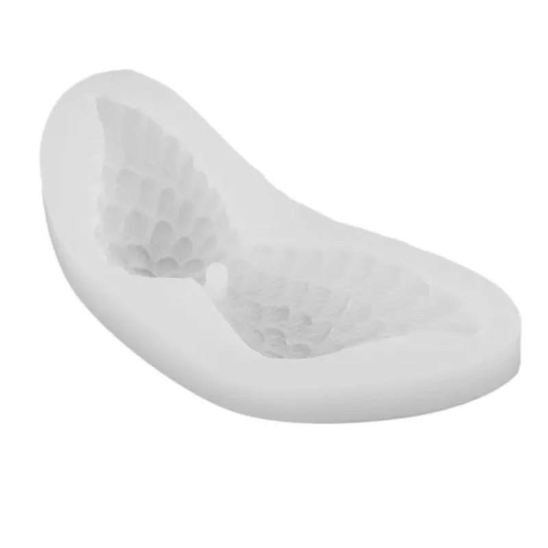 2xangel Wings Silicone Cake Mold Fondant Mold Resin Jewelry