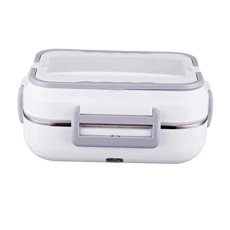 Caixa De Almoço Elétrica Bento Box 2 Em 1 Suporte De Telefone À Prova De Vazamentos