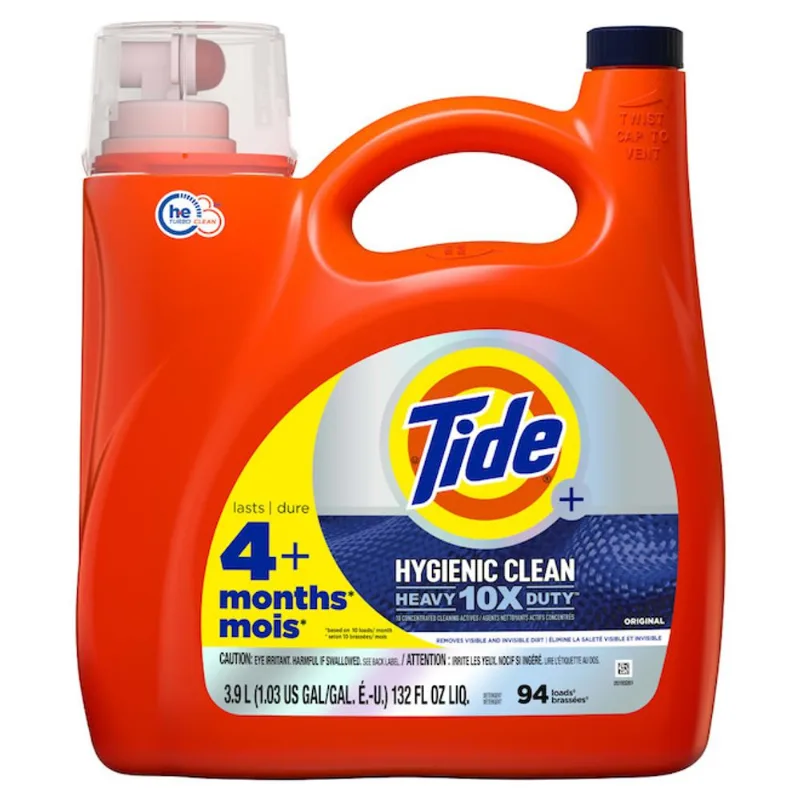 Tide Laudry Liquid Detergent Heavy Duty - Original Scent - 3.9-l