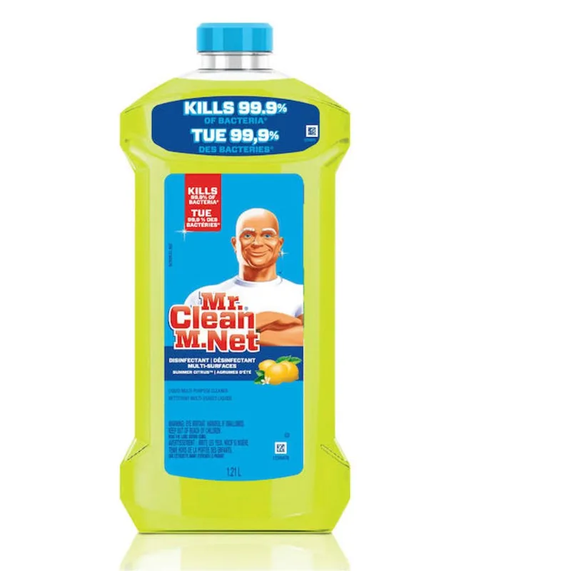 Mr. Clean Disinfectant Multi-Surface Cleaner - Summer Citrus - 1.21-l