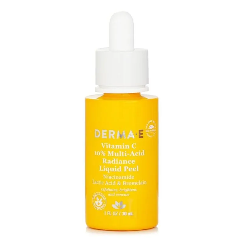 Peeling Facial Derma E Vitamina C 10% Líquido Multiácido Radiance