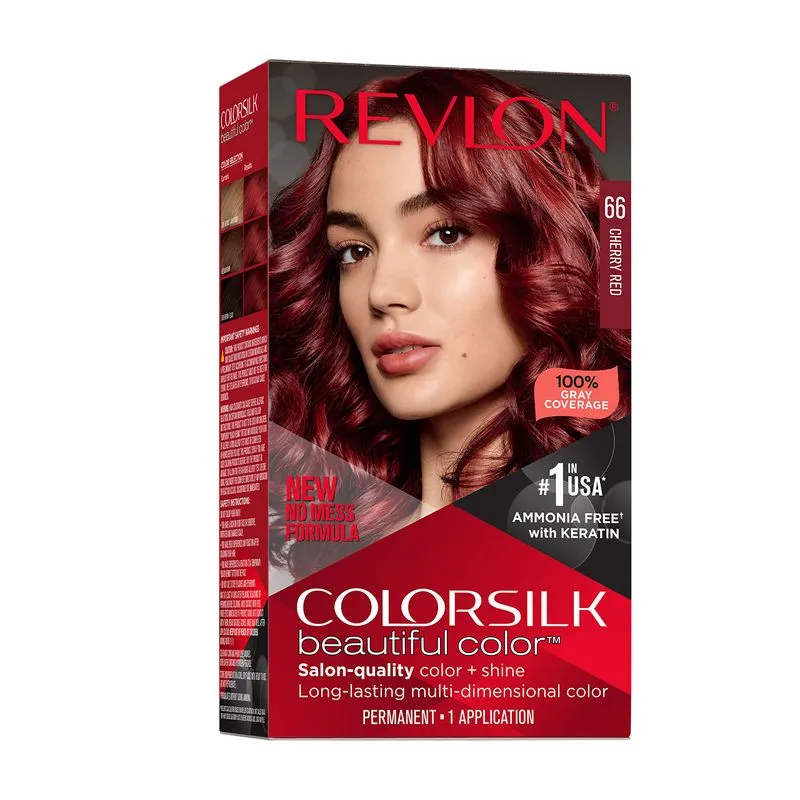 Cor De Cabelo Revlon Colorsilk Beautiful 066 Cherry Red