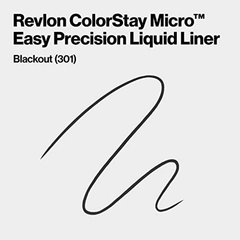 Forro Líquido Revlon Colorstay Micro Easy Precision, 301 Bl