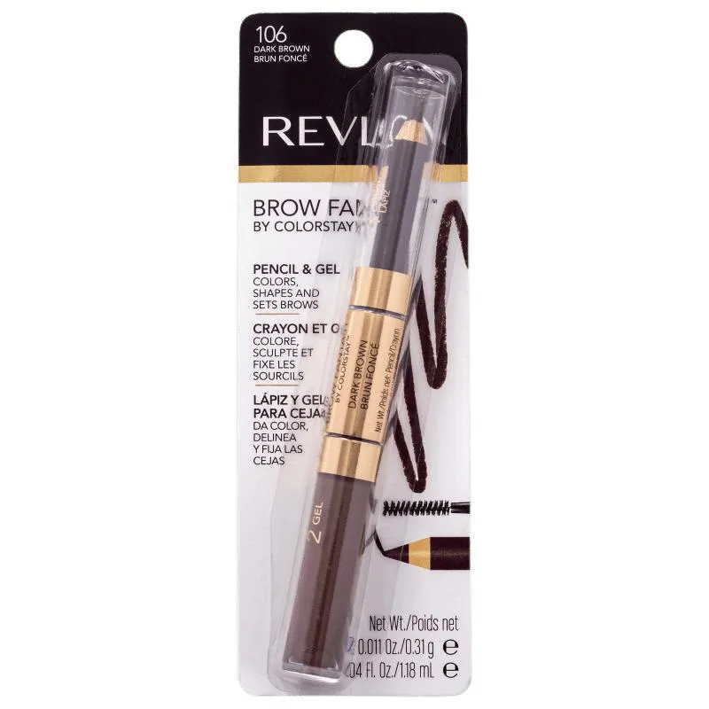 Lápis Para Sobrancelha Revlon Brow Fantasy Dark 106