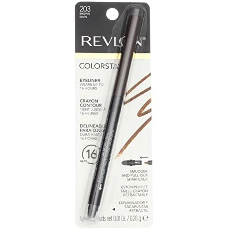Revlon Colorstay Lápis Delineador, Brown 203, 0,01 Onças (pa