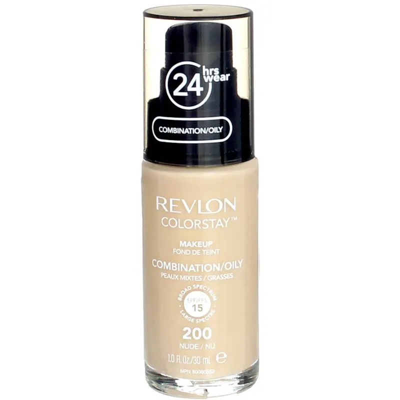 Maquiagem Revlon Colorstay Para Pele Mista E Oleosa Nua [200] 30ml