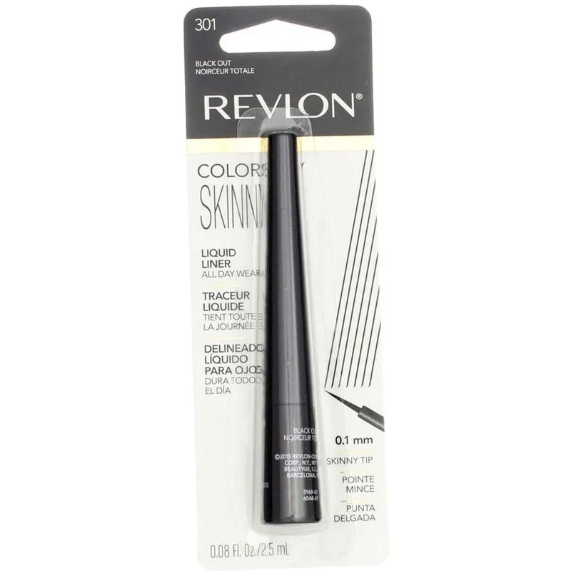 Delineador Revlon Colorstay Skinny Liquid 301 Preto 2,4 Ml