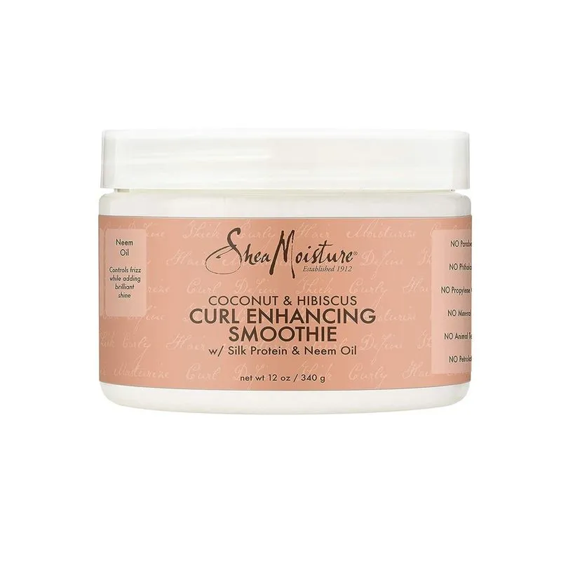 Creme para Pentear Shea Moisture Coco e Hibisco Cachos Definidos 340g