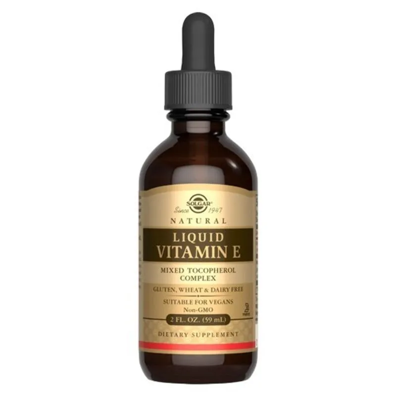 Vitamina Líquida E 2 Oz Por Solgar Vitamina Líquida E 2 Oz Por