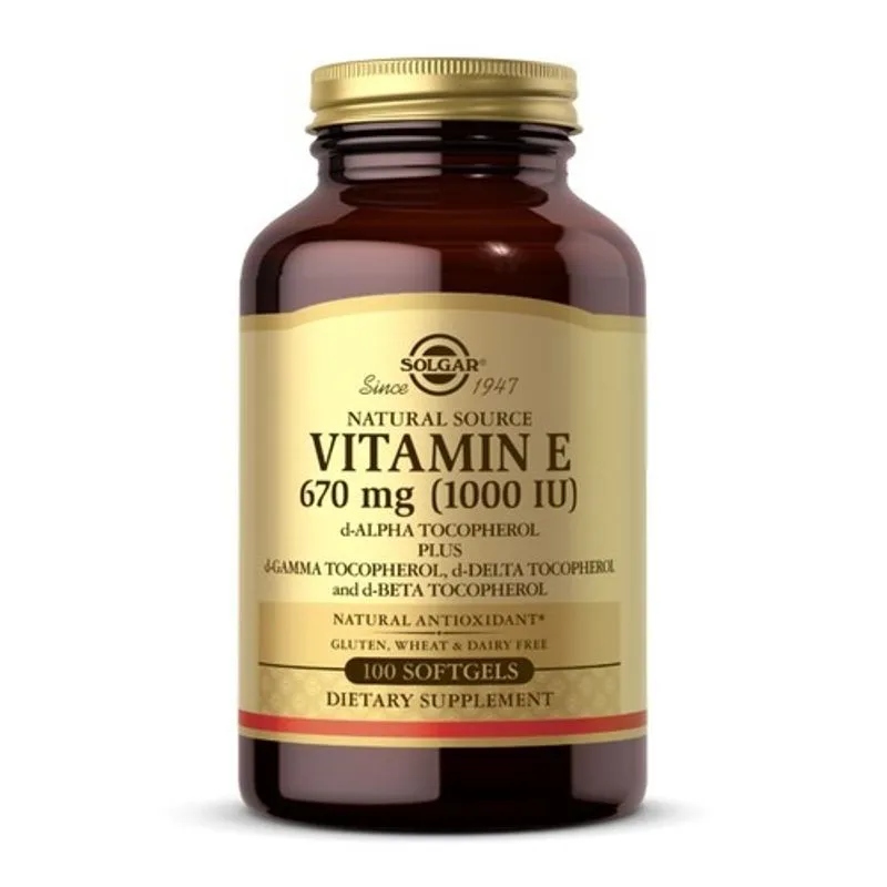 Vitamina E Mista Dalpha Tocoferóis E 1000 Iu 100 S Géis
