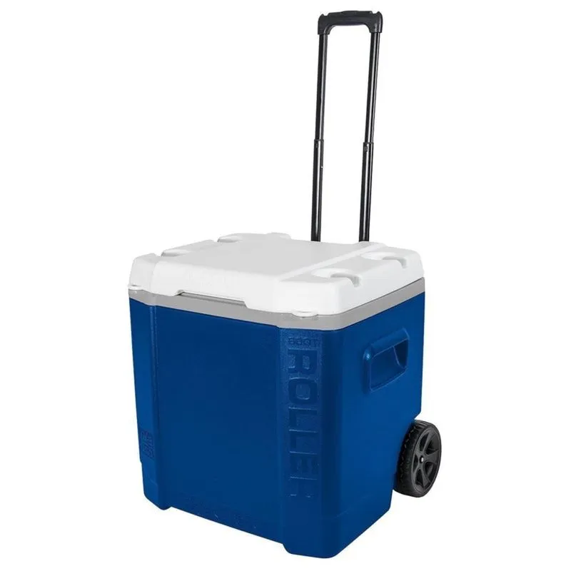 Caixa Térmica Igloo 56 Litros Transformer Roller 60 QT Azul