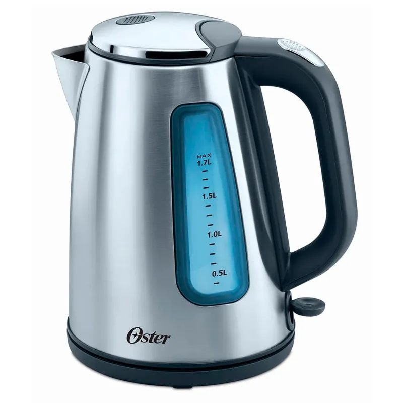 Hervidor Eléctrico Oster BVSTKT687 1.7 Litros Plateado