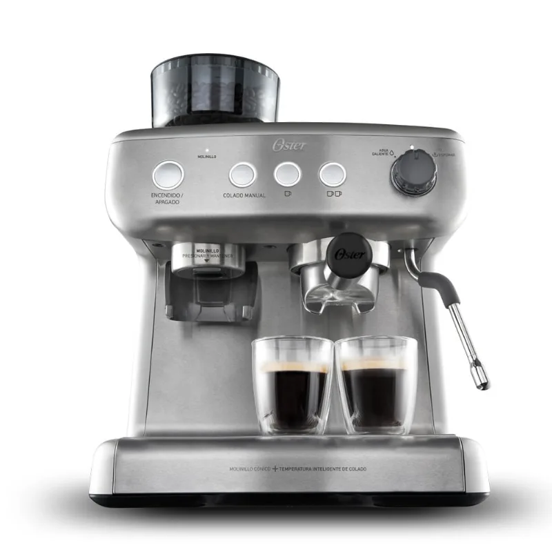 Cafetera para espresso Oster BVSTEM7300 Perfect Brew 15 bar Molino Integrado