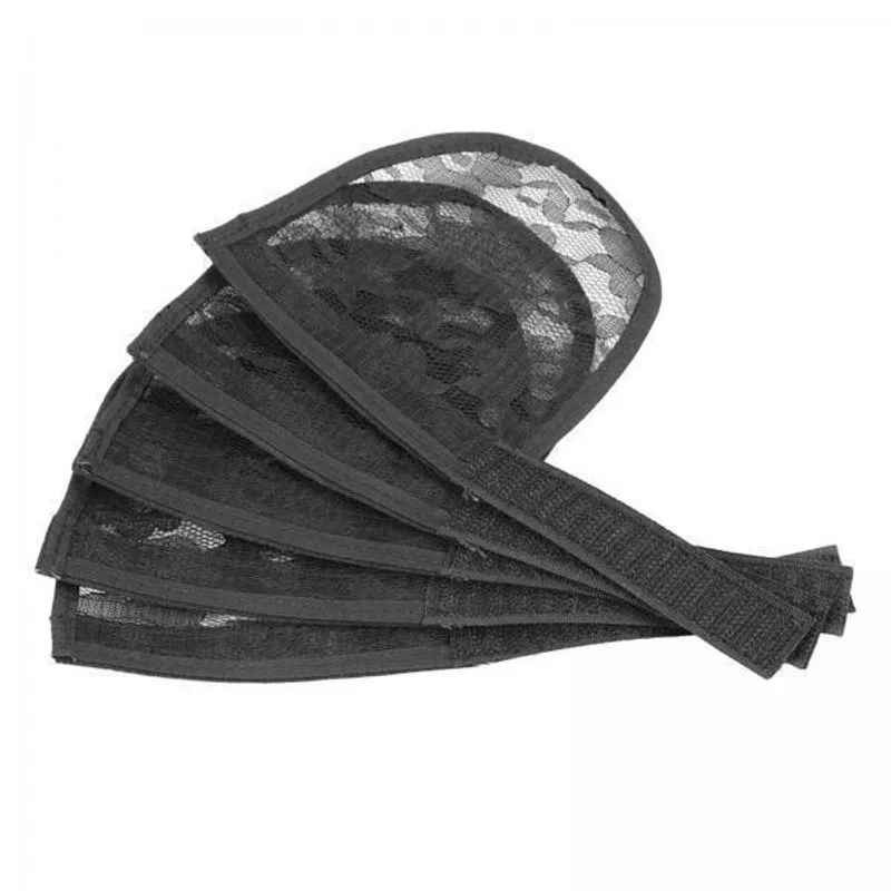 2x5 Peças De Rede De Cabelo Para Fazer Toucas De Peruca De Rede De Tecelagem De Rabo De Cavalo