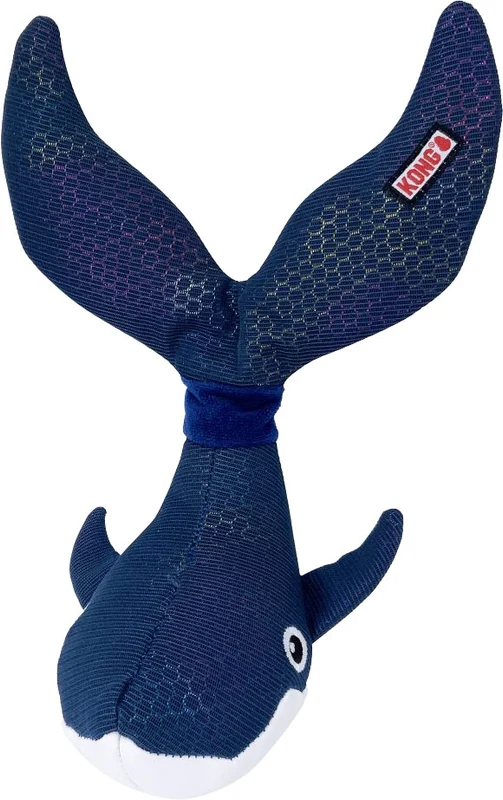KONG Shakers Shimmy Whale Blue / Medium