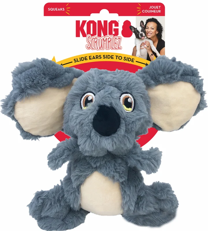 KONG Scrumplez Koala Gray / Medium