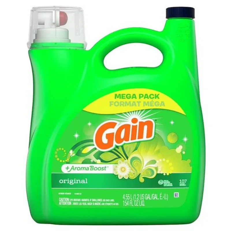 Gain 1-Pack 154-Ounces Original Scent High Efficiency Laundry Detergent