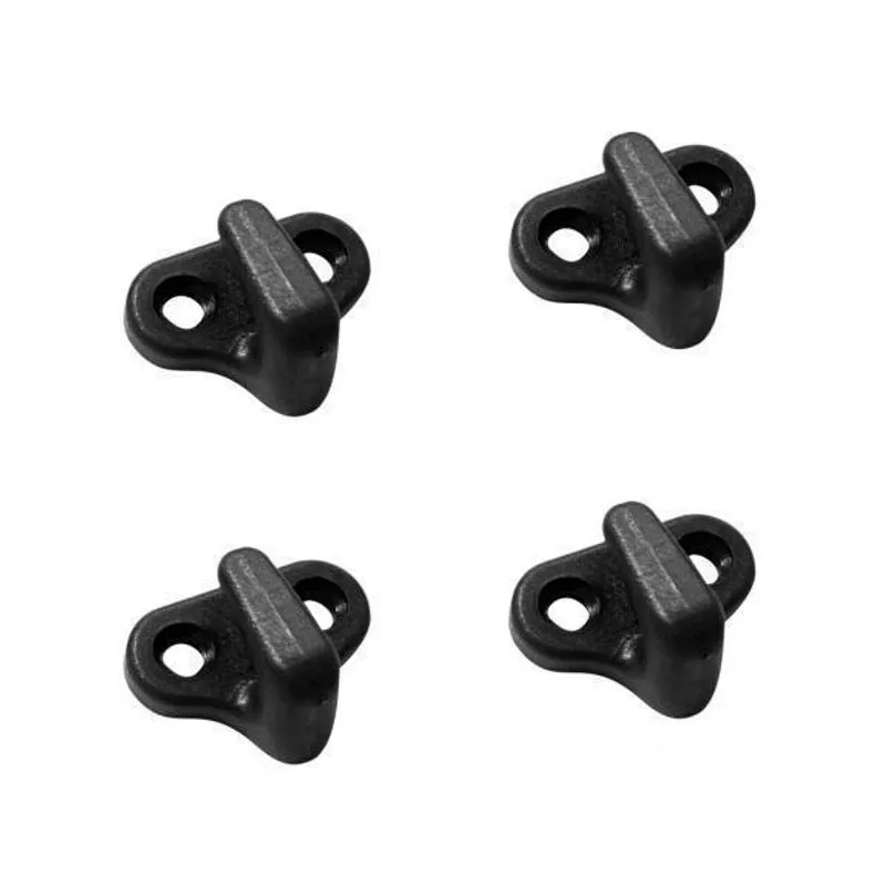 Pack De 5 Ganchos Para Amarração De Caiaque De Substituição Em Nylon Preto/