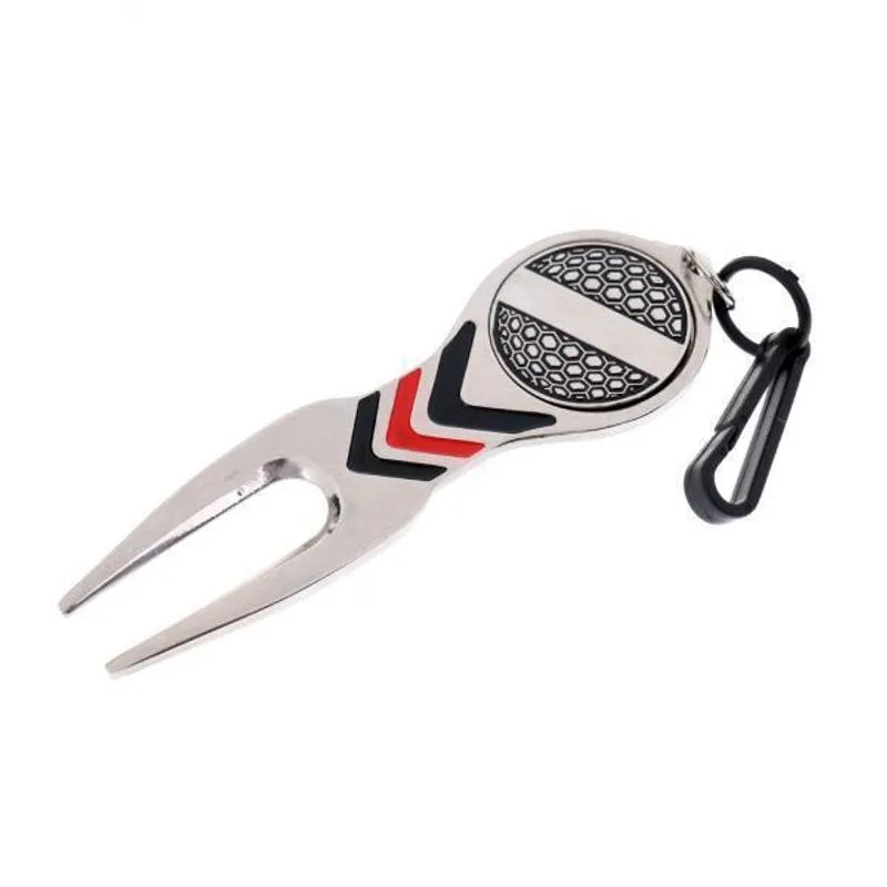 5xportable Lightweight Alloy Golf Divot Repair Tool E