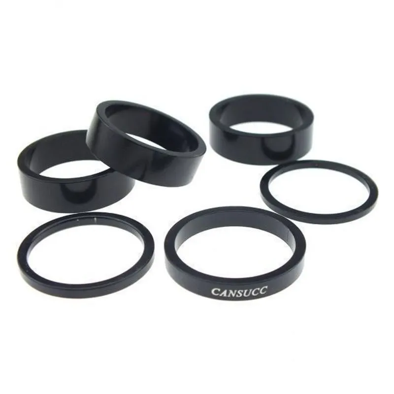 Peças De Cabeça De Forquilha Dianteira De Espaçador De Fone De Ouvido De Bicicleta De Liga De 15x6 Peças