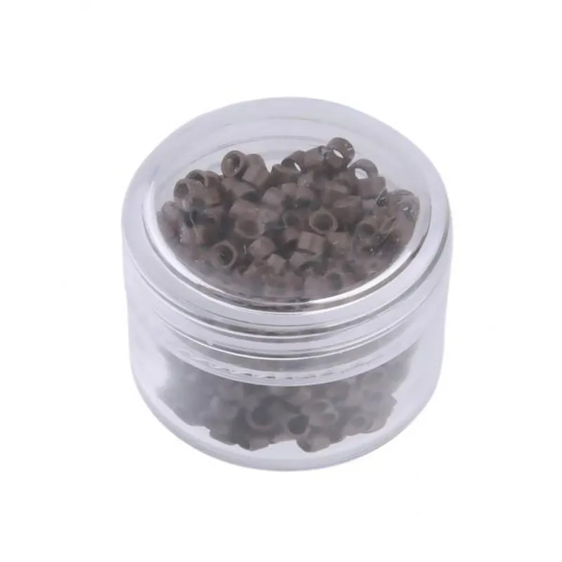 3x500pçs 3mm Micro Anéis De Silicone Revestidos Para I Ponta