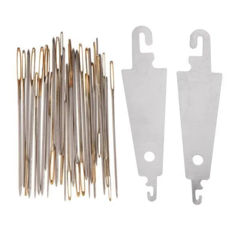 Conjunto 3x1 De Ferramentas De Agulhas De Costura Para Artesanato De Costura