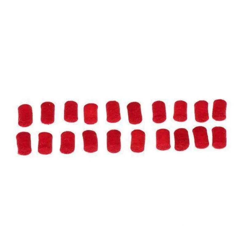 2x20 Peças De Peças De Reparo De Feltros De Para-choque De Saxofone Para Alto Tenor