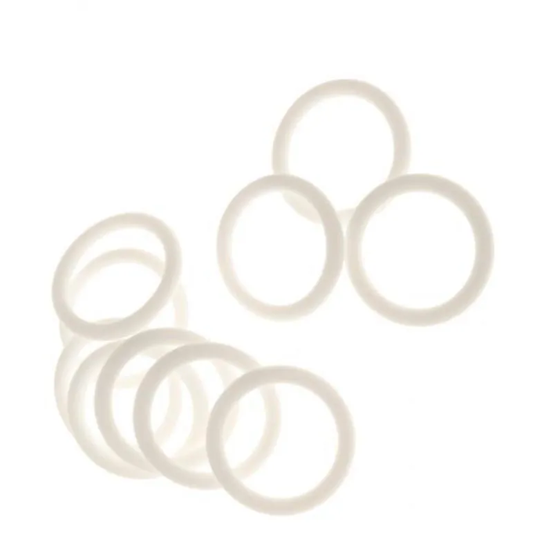Adaptador De Suporte De Chupeta De Silicone 5x10 Peças Para Bebê O Ring Dummy