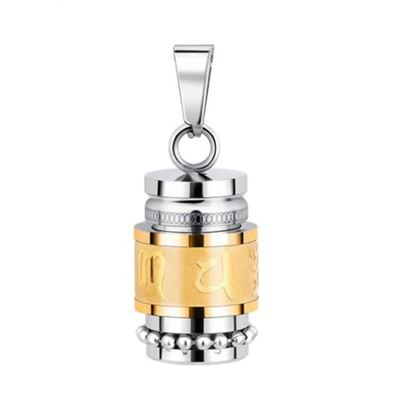Amuletos De Pingentes De Mantra Shurangama 2xtitanium Steel Buddhism