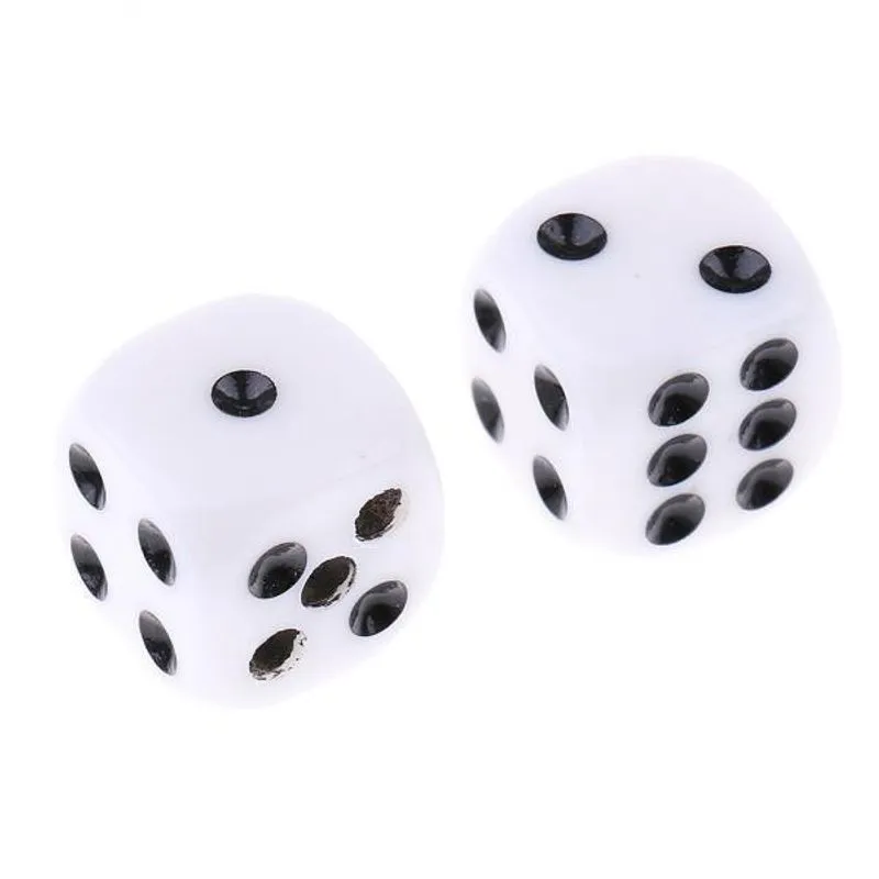 6x2 Peças Dados Russos Truques Mágicos Deluxe Forcing Dice