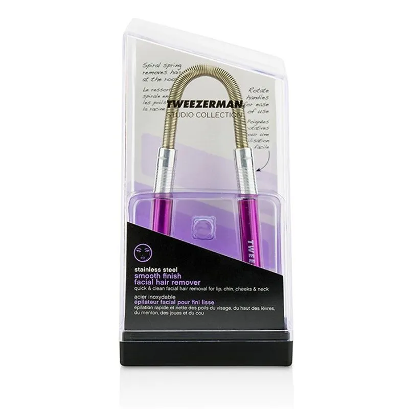 Pinça De Depilação Facial Tweezerman Smooth Finish Studio Pink