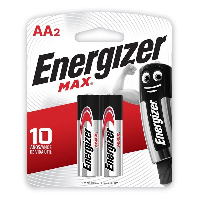 Pilha Pequena Alcalina E91bp2 Com 2 Energizer
