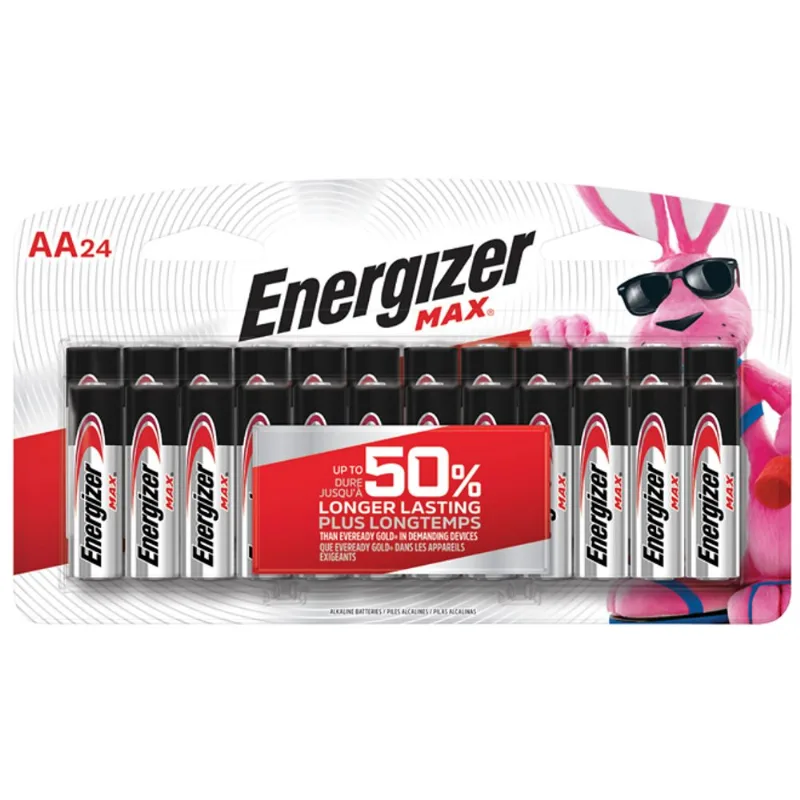 Energizer MAX AA Alkaline Batteries 24/Pk